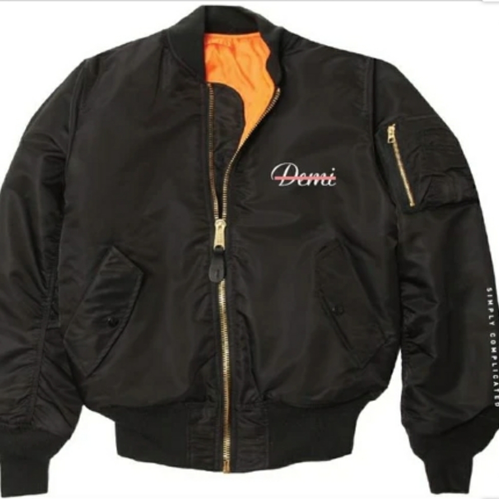 Demi Lovato Bomber Jacket Tell Me You Love Me